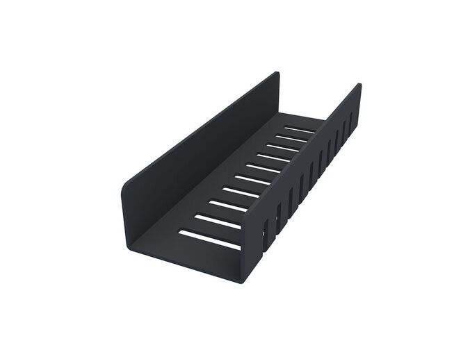 Nimco Police polička 30 cm, černá mat