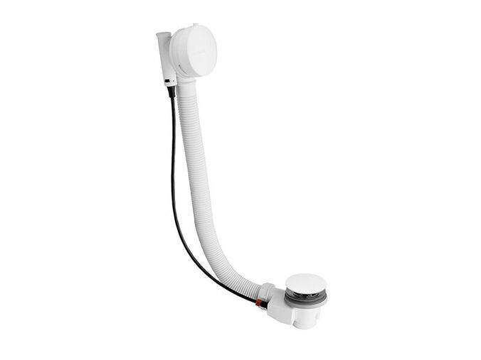 Polysan Vanová souprava s bovdenem, délka 575mm, zátka 72mm, bílá