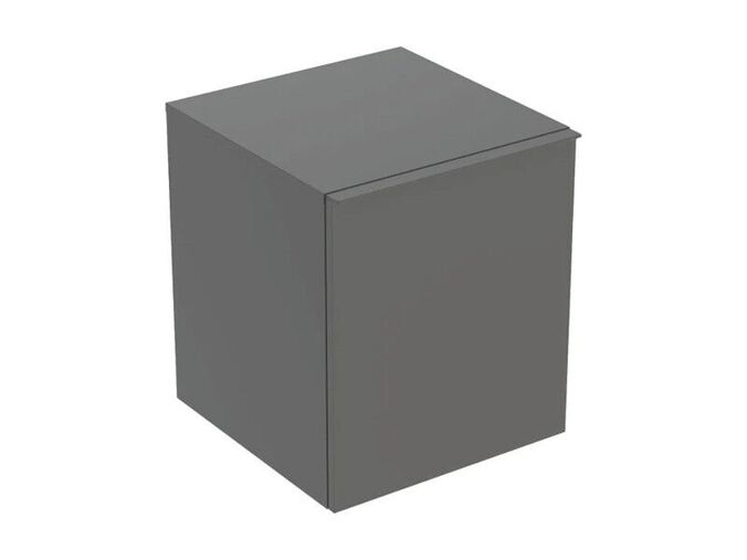 Geberit Acanto boční skříňka 45,2x52x47,5 cm 1x zásuvka s vnitřní zásuvkou, lakovaná mat, láva