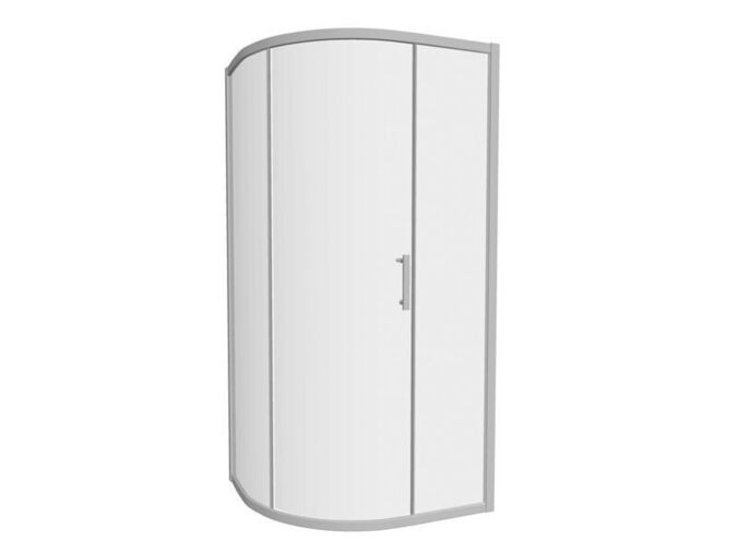 Jika Tigo Asymetrický sprchový kout, profil stříbrný lesk, sklo arctic 6mm s úpravou JIKA perla GLASS, levý/pravý