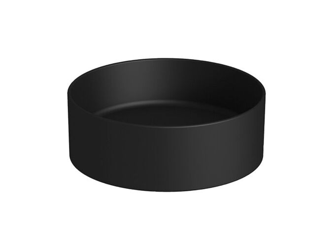 Jika Astra Umyvadlová mísa kruhová, průměr 35 cm, výška 12 cm, černá mat