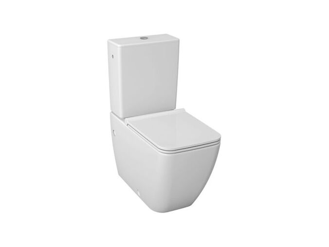 Jika Cubito Pure stojící kombinační mísa, hluboké splachování, VARIO odpad 