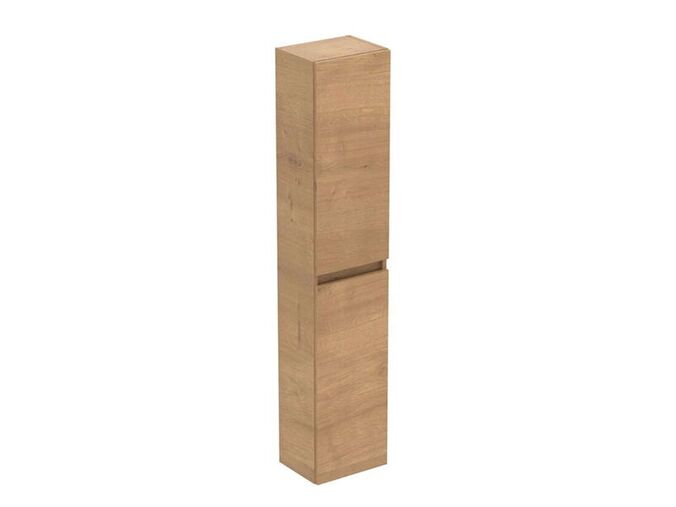 Ideal Standard Eurovit Vysoká skříňka, 150x30x24 cm, 2 dvířka, panty L/P, dub