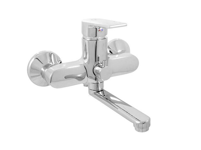 Slezák-RAV CZ Colorado baterie vanová s plochým ramínkem, rozteč 150 mm, chrom