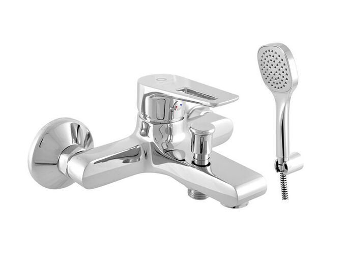 Slezák-RAV CZ Colorado baterie vanová se sprchovým setem, rozteč 150 mm, chrom