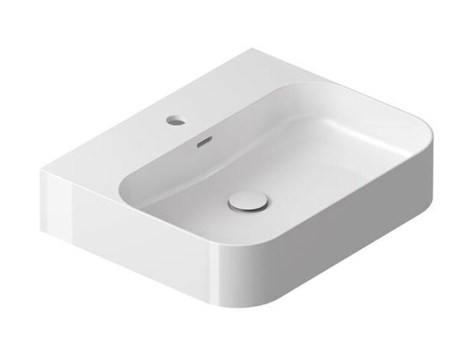 Ravak Ceramic Slim Wall R umyvadlo 55x45 cm, s otvorem pro baterii, s přepadem, bílá
