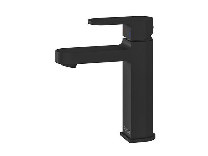 Ravak Chrome umyvadlová stojánková baterie CR 014.20BL, 180 mm, bez výpusti, černá