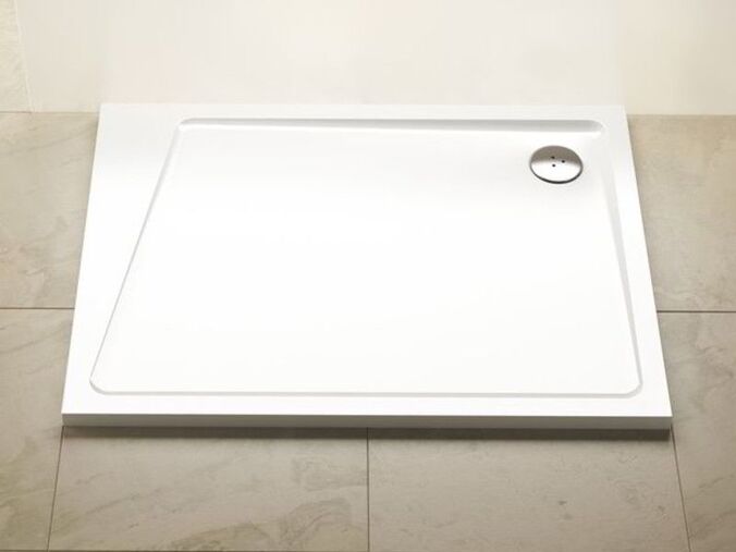Ravak Galaxy Pro 10° obdélníková sprchová vanička Gigant Pro 10°, 100x80 cm, levá,  bílá