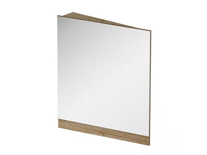 Ravak 10° zrcadlo 55x15x75 cm, levé, tmavý ořech