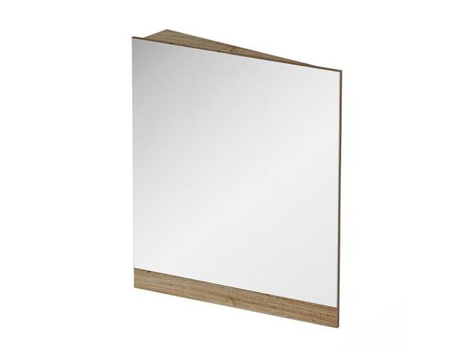 Ravak 10° zrcadlo 65x15x75 cm, levé, tmavý ořech