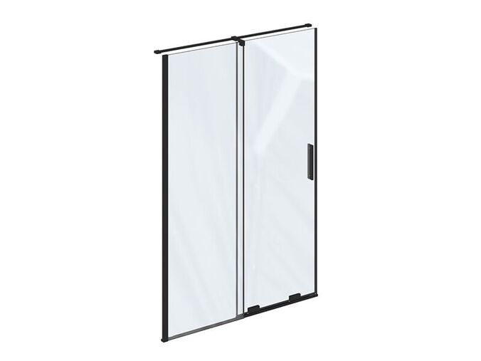 Ravak Roll Sprchové dveře RODP2 120x195 cm, černá, transparent