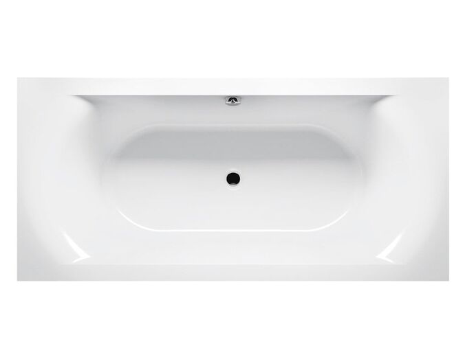 Riho Linares Plug & Play obdélníková vana, 160x70 cm, pravá, bílá