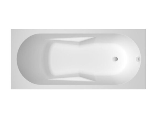 Riho Lazy obdélníková vana, 180x80 cm, bílá