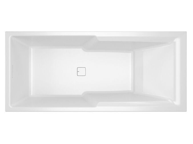 Riho Still Shower Obdélníková vana 180x80cm, pravá, bílá