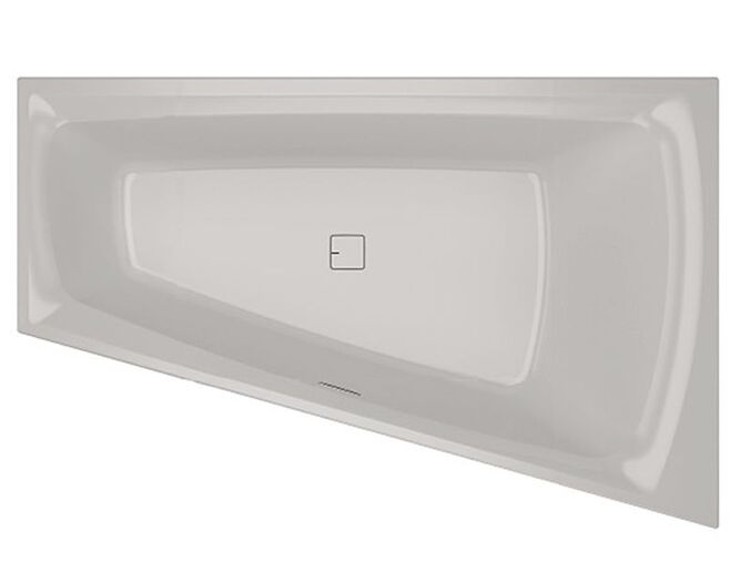 Riho Still Smart  Plug & Play asymetrická vana 170x110 cm, levá, bílá