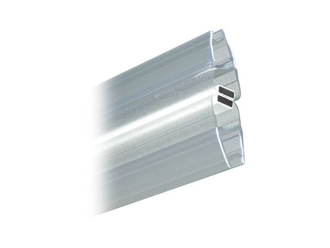 SanSwiss svislé magnetické těsnění 180° pro 6mm sklo, délka 200 cm, 2 kusy