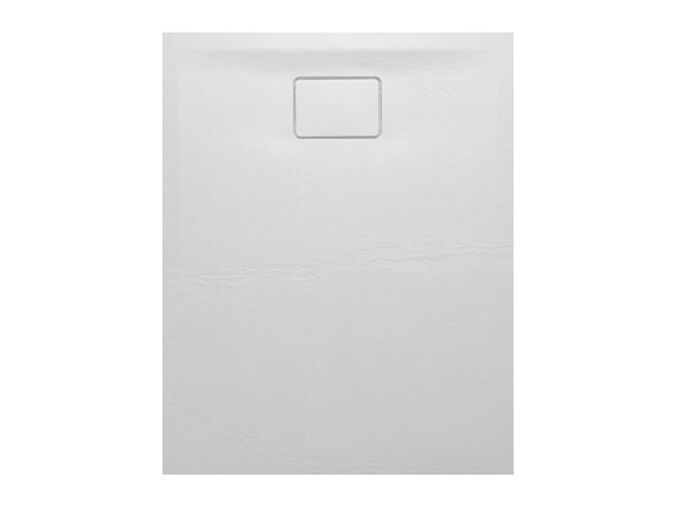 Sapho ACORA vanička z litého mramoru, obdélník 100x80x2,9cm, bílá, dekor kámen