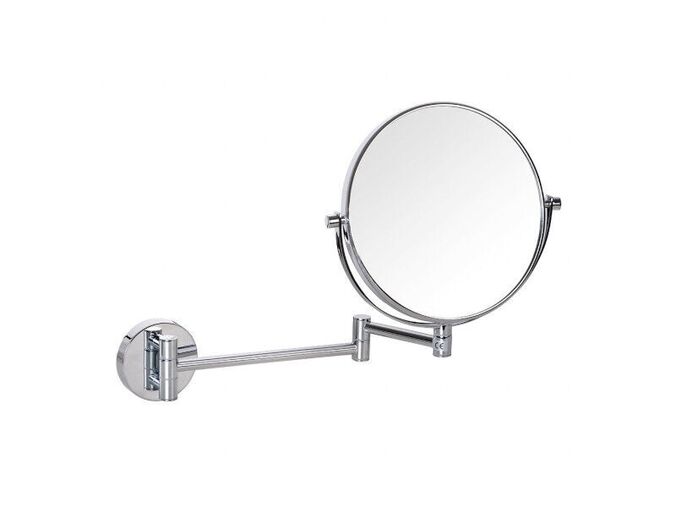 Bemeta Omega závěsné kosmetické zrcátko bez osvětlení, průměr 200 mm, chrom
