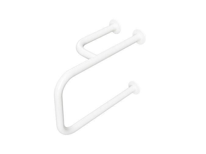 Bemeta Help kombinovaný úchyt k umyvadlu 50 cm, levý, bílá