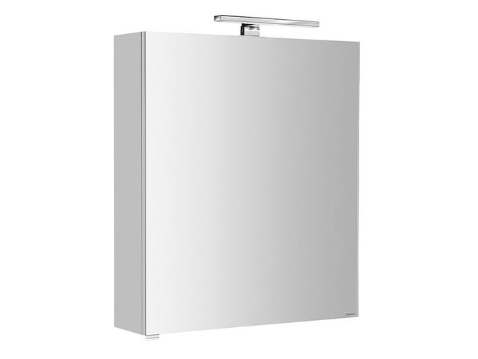 Sapho RIWA galerka s LED osvětlením, 60x70x17cm, bílá