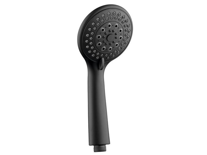 Aqualine Ruční masážní sprcha, 3 režimy sprchování, průměr 100mm, ABS/černá mat