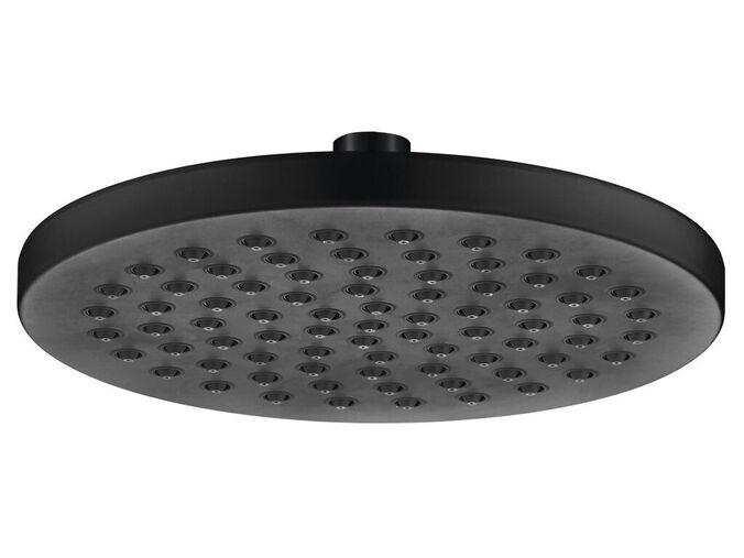 Aqualine Hlavová sprcha, průměr 200mm, ABS/černá mat