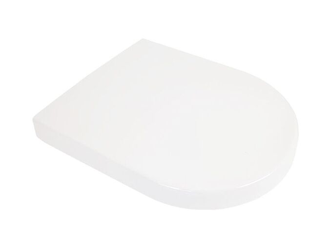 Villeroy & Boch Subway WC sedátko s poklopem SoftClosing, závesy QuickRelease z ušlechtilé oceli, bílá Alpin