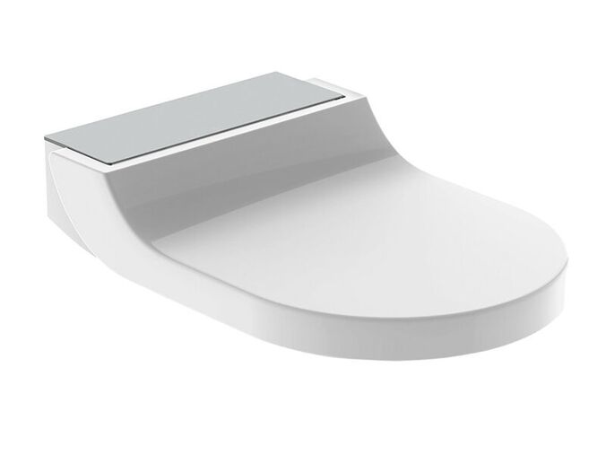 Geberit AquaClean WC sedátko Tuma Comfort 52,3 cm, nerezová ocel kartáčovaná
