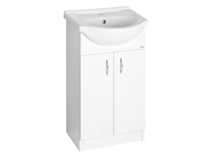 Aqualine SIMPLEX ECO 50 umyvadlová skříňka včetně umyvadla 47x83,5x29cm