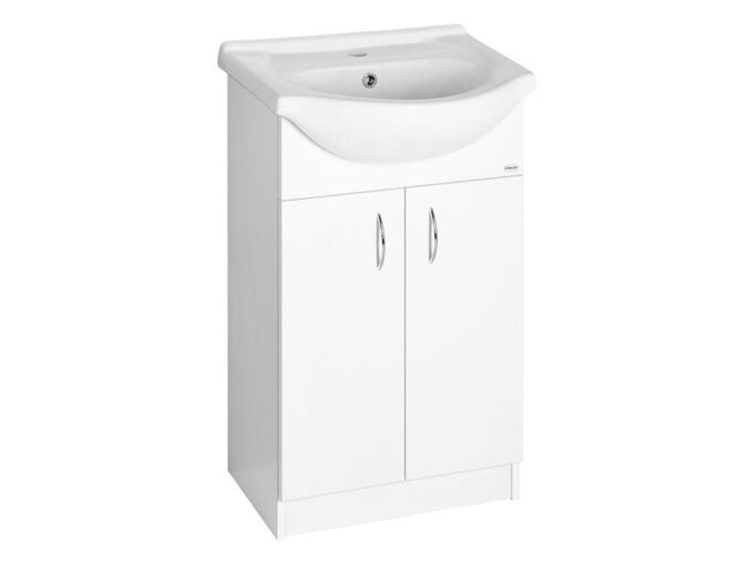 Aqualine SIMPLEX ECO 55 umyvadlová skříňka včetně umyvadla 53x83,5x30,7cm