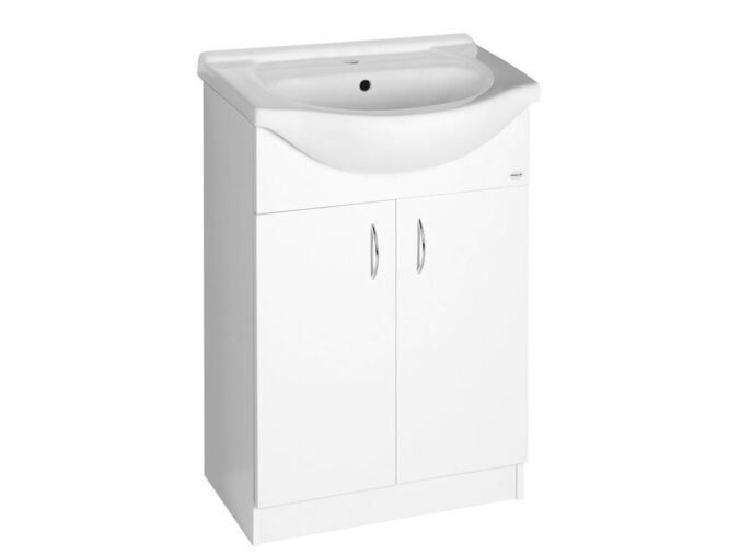 Aqualine SIMPLEX ECO 60 umyvadlová skříňka včetně umyvadla 58,5x83,5x30,7cm