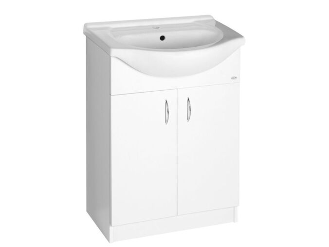 Aqualine SIMPLEX ECO 65 umyvadlová skříňka včetně umyvadla 63x83,5x30,7cm