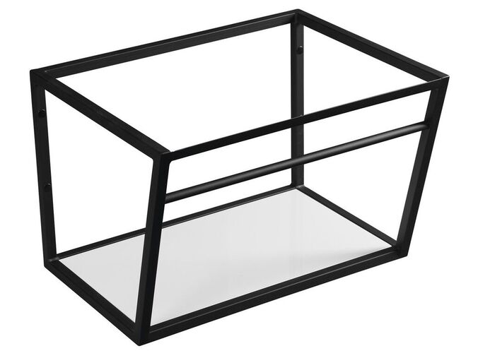 Sapho SKA konzole s policí 600x400x460mm, černá mat