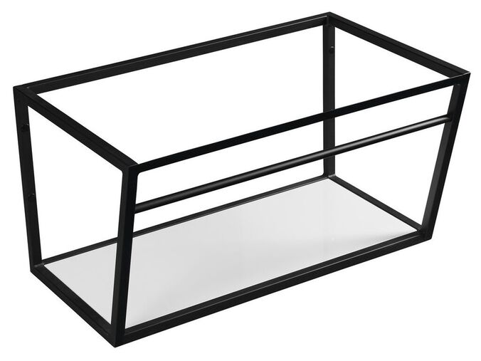 Sapho SKA konzole s policí 750x400x460mm, černá mat