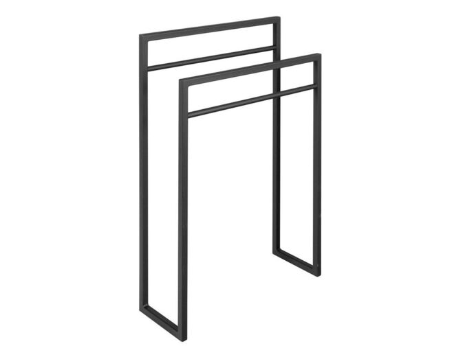 Sapho SKA stojan na ručníky 550x790x200mm, černá mat