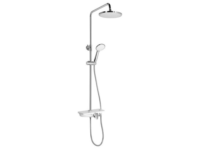 Aqualine MARCO sprchový sloup s pákovou baterií, chrom
