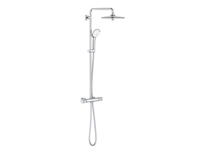 Grohe Euphoria sprchový systém s termostatem, 3 proudy, chrom