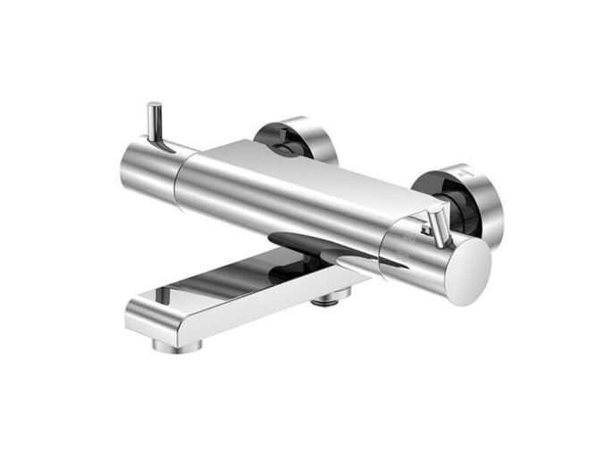 Steinberg Serie 100 vanová termostatická nástěnná baterie, chrom