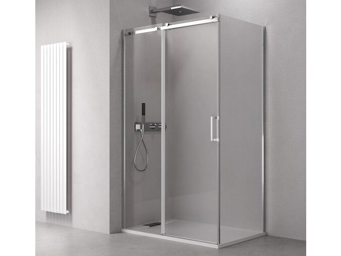 Polysan THRON SQUARE obdélníkový sprchový kout 1300x900mm, hranaté pojezdy