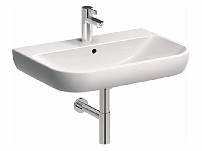Kolo Traffic umyvadlo 70cm, oblé, s otvorem pro baterii, s přepadem