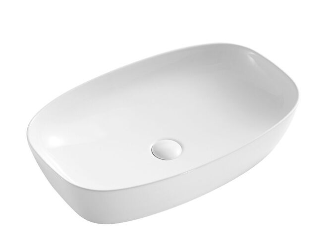 HOPA Spigolo keramické umyvadlo 61x39x14 cm, bílá
