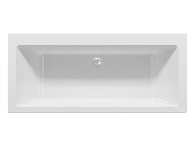 Riho Rethink Cubic Wall Plug & Play Corner vana, 180x80 cm, levá, bílá