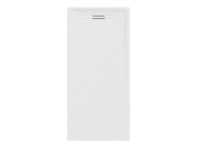 Geberit Sestra obdélníková sprchová vanička 170x90x4 cm, bílá, břidlicová struktura