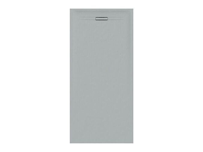 Geberit Sestra obdélníková sprchová vanička 170x80x4 cm, šedá, břidlicová struktura
