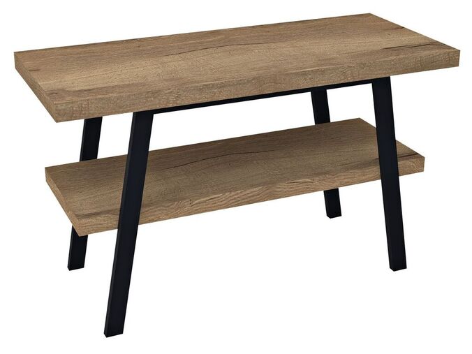 Sapho TWIGA umyvadlový stolek 110x72x50 cm, černá mat/dub Rover
