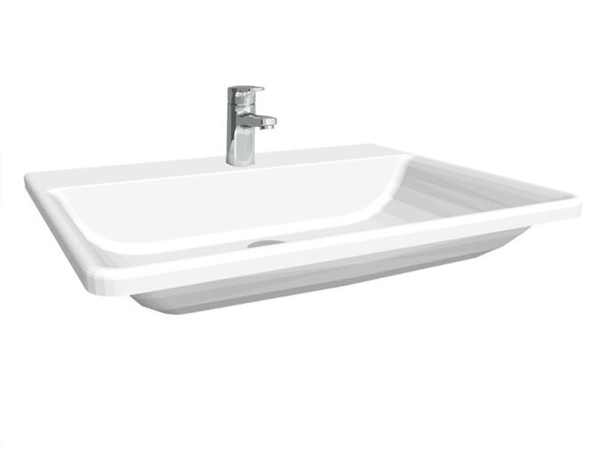 Laufen Pro S vestavné umyvadlo 56x44 cm, s otvorem baterii, LCC, bílá