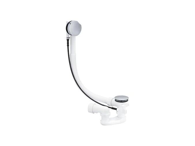 Viega vanový odtokový set , sifon + Simplex rozeta + kuželka ventilu, chrom