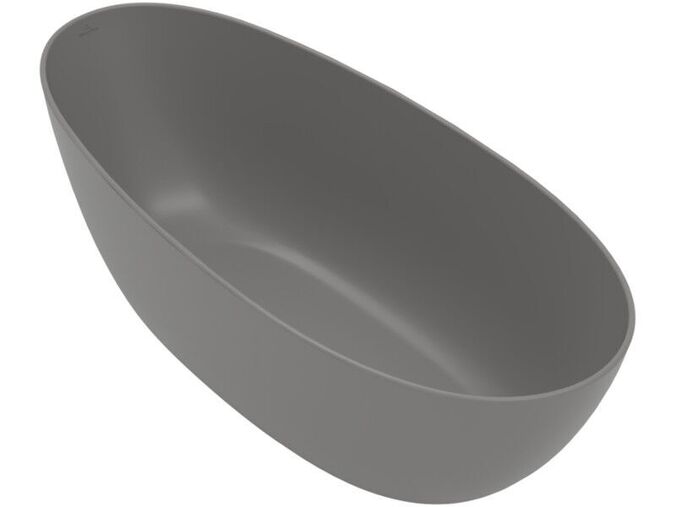 Villeroy & Boch Antao volně stojící vana 170x75 cm, SilentFlow, šedá