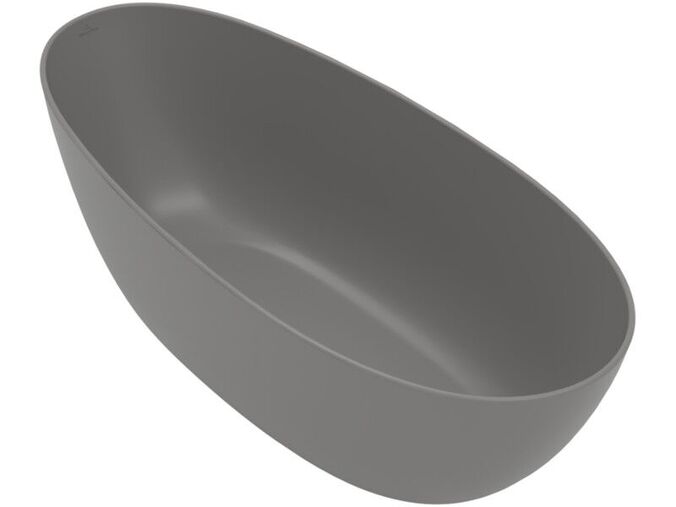Villeroy & Boch Antao volně stojící vana 170x75 cm, SilentFlow, šedá