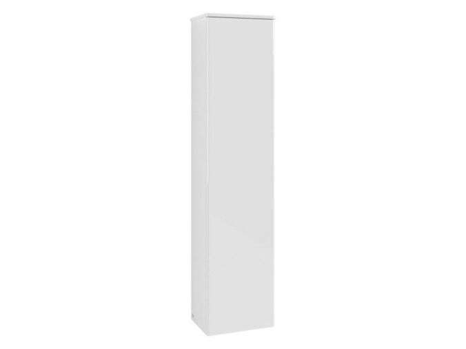 Villeroy & Boch Antao vysoká skříňka 41,4x171,9x28,7 cm, panty vlevo, 1x dvířka, Glossy White Lacquer